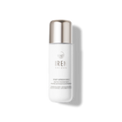 A white bottle of IREN Shizen START AFRESH DAILY Enzyme Powder Wash with a silver cap sits against a light background—this gentle, waterless rice enzyme cleanser and daily exfoliator reveals radiant skin.